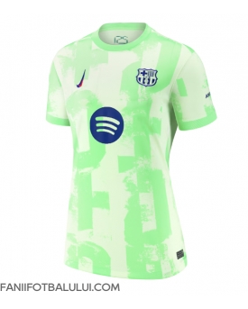 Barcelona Tricou Fotbal Replică 2024-25 Femei Treilea